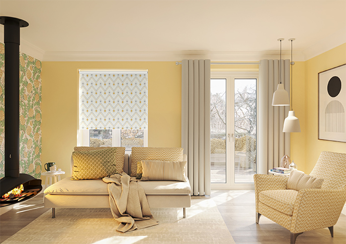 Roaring 20s, Golden - Twist&Fit Roller Blind - Image 8